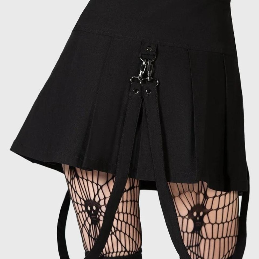 Merely A madness mini skirt in black plus size XXL